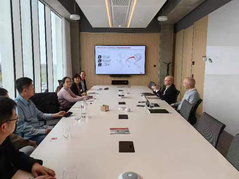 中国工程机械工业协会工业车辆分会张洁秘书长一行赴德观展 LogiMAT 2024，，并到访 5001拉斯维加斯 集团旅行交流