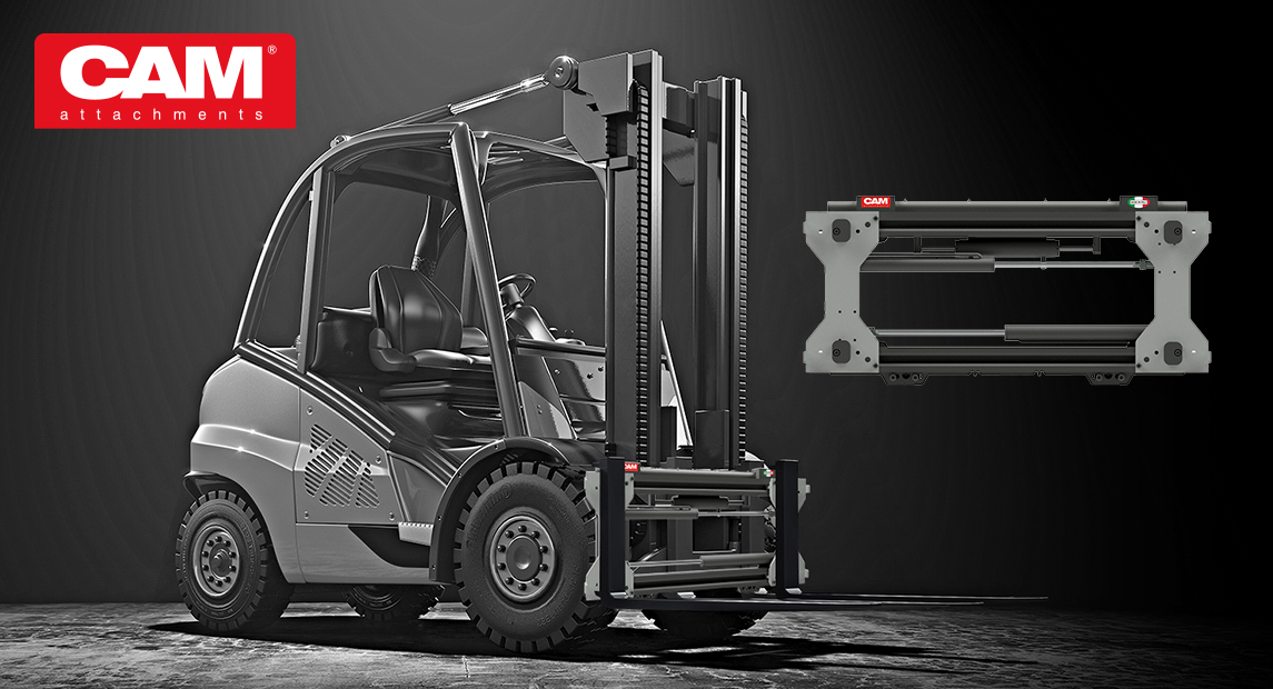 CAM 属具推出全新调距叉：提升搬运精度与清静性